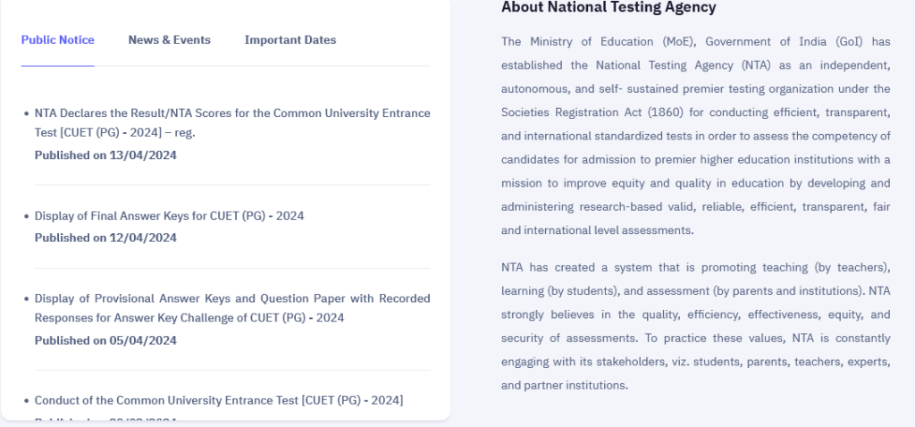 CUET PG Result 2024