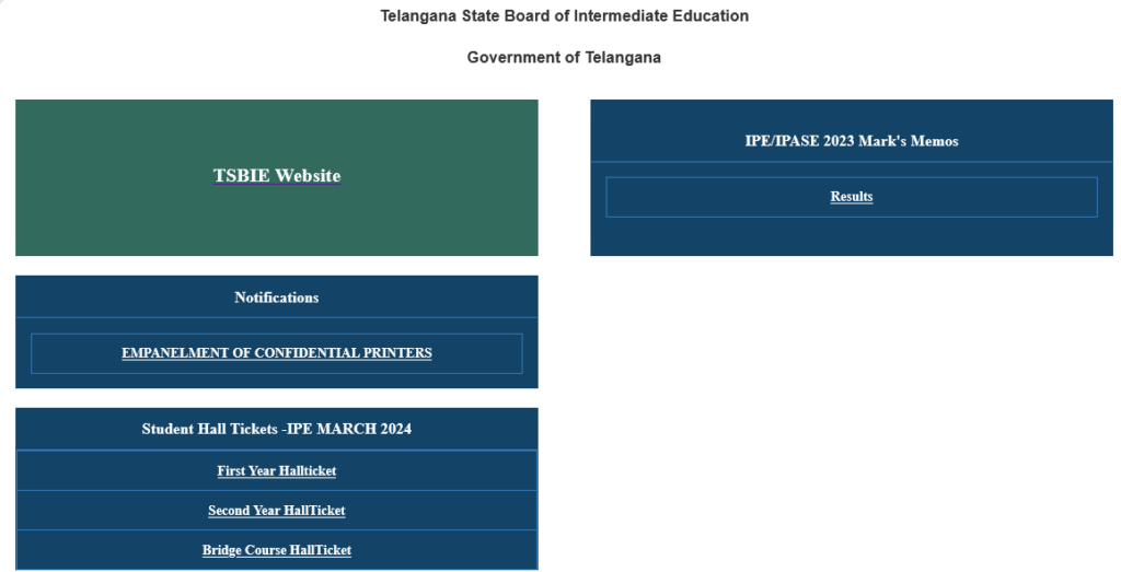 TS Inter Result 2024 Date