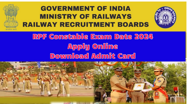 RPF Constable Exam Date