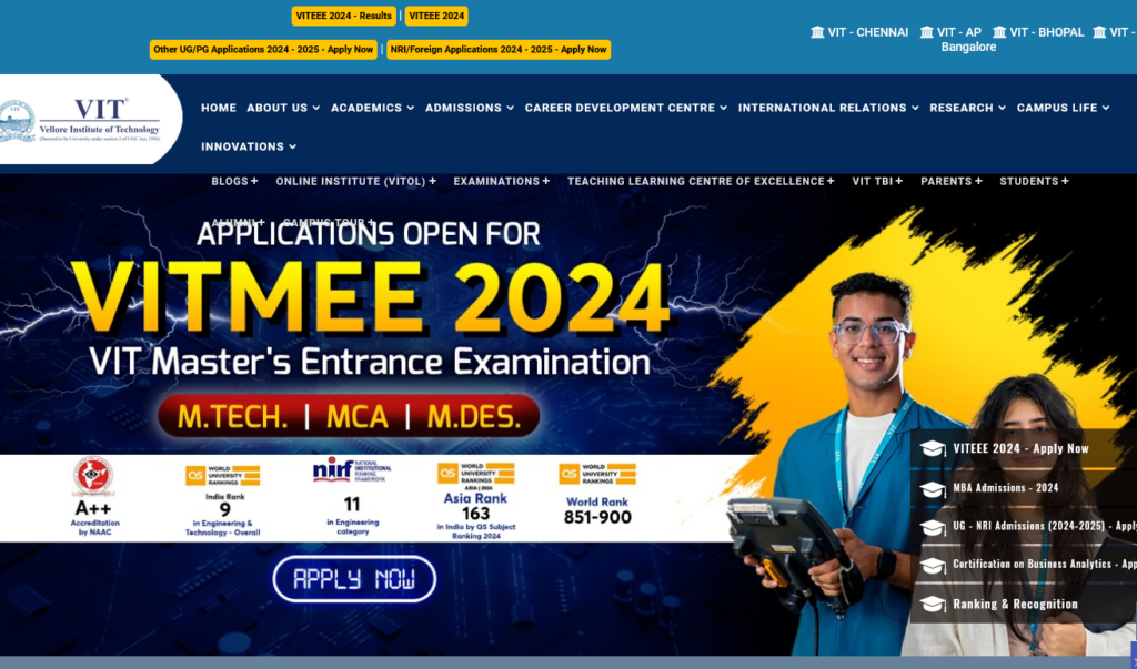 VITEEE Results 2024