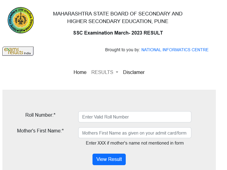 Maharashtra HSC Result