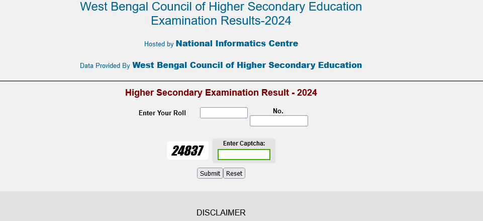 West Bengal HS Result 2024