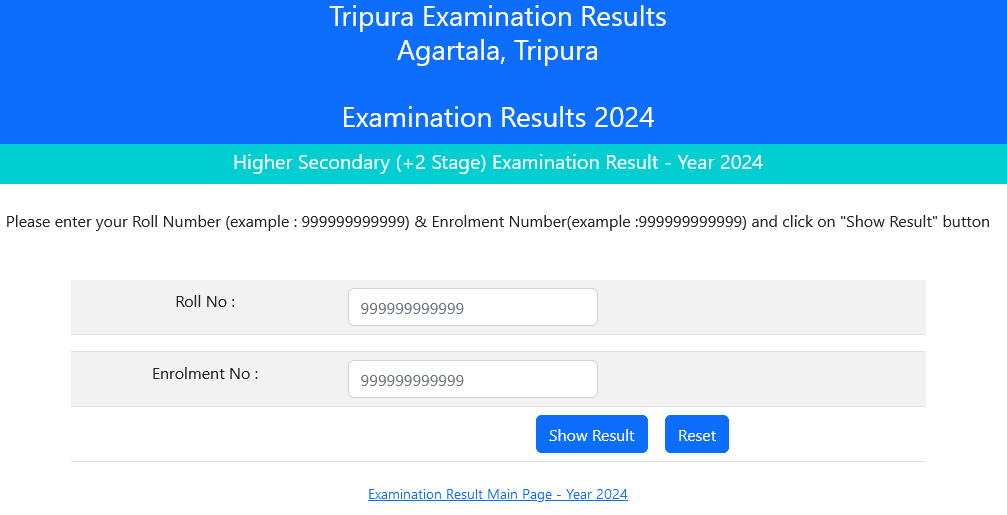 TBSE Class 10th 12th Result